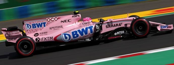 Esteban Ocon por delante de los dos Mexicanos en Hungría 