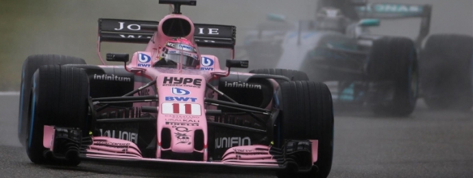 Sergio Perez saldrá en la posición 9 del GP de Italia 2017.