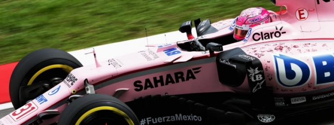 Esteban Ocon pudo girar mas en Malasia pero falto tiempo. @omarketingf1