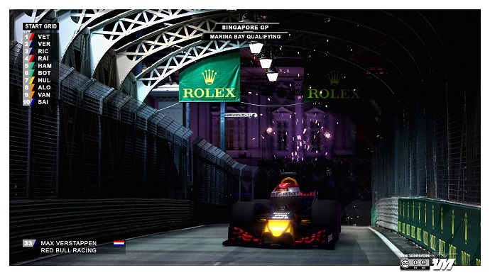 La "Pole Position" de Singapur se la lleva Sebastian Vettel