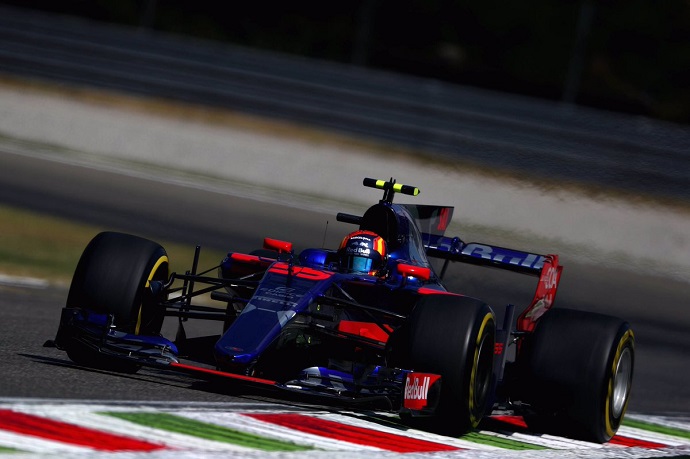 carlos sainz, monza, italia, toro rosso, 55