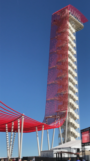 Torre de Observación del Circuito de las Americas. GP de EUA. Austin Texas. @omarketingf1