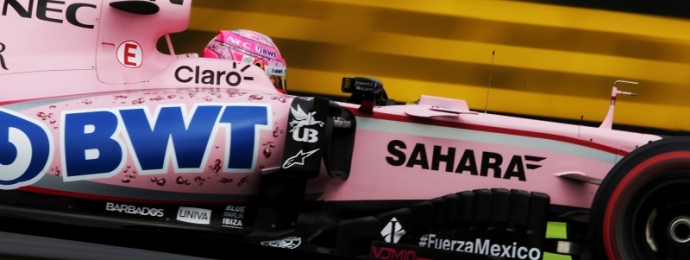 Esteban Ocon saldra por delante de su compañero de equipo en Suzuka. @omarketingf1