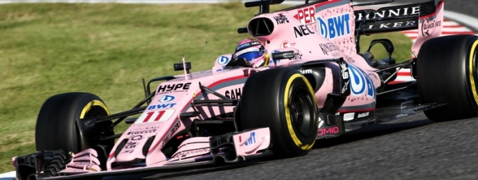 Sergio Checo perez consolida su séptimo lugar en el campeonato mundial de pilotos tras su 7º lugar en Suzuka. @omarketingf1