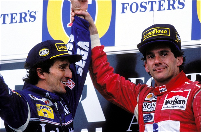 Back to the Past GP Australia 1993, el día D entre Senna y Prost