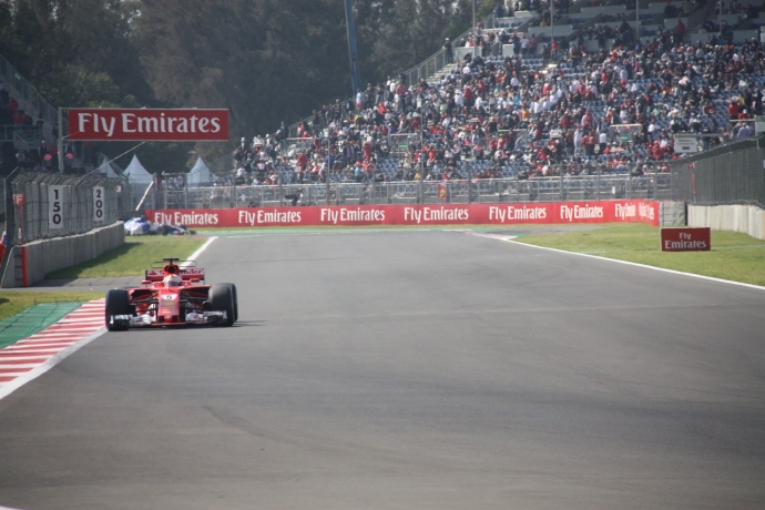 Sebastian Vettel el más rápido del GP de México 2017. Por Omar Alvarez @omarketingf1