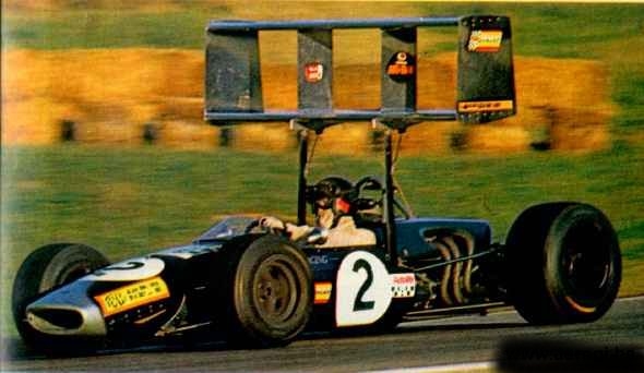 Brabham BT23 1968 Jochen Rindt . Foto: Pinterest. Selección: @omarketingf1