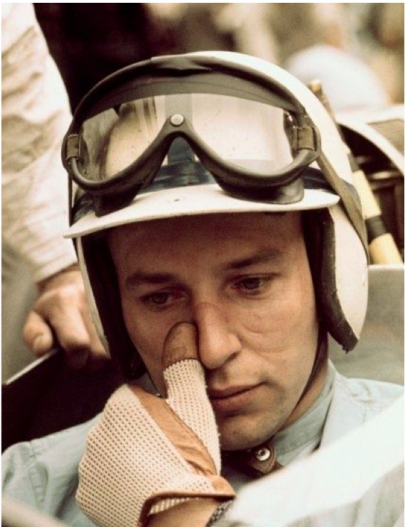 Cascos Abiertos en F1 en los años 60's. @omarketingf1