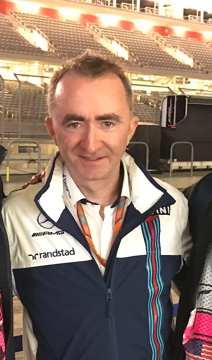 Paddy Lowe Director Técnico de Williams Foto: @omarketingf1