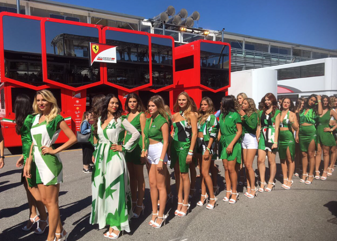 Las Grid Girls, una espécie en extinción