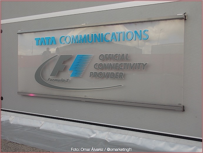 Tata Communications Official Connectivity Provider F1 @omarketingf1