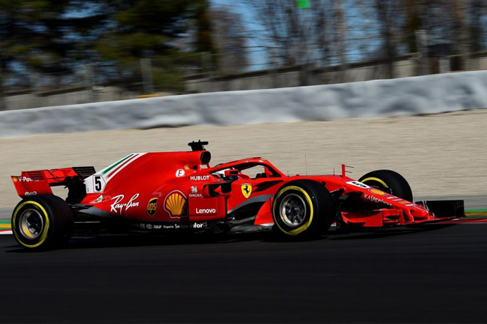 CRÓNICA: Vettel el más rápido y trabajador en el quinto día de test; pésimo día de McLaren con tres averías de Vandoorne