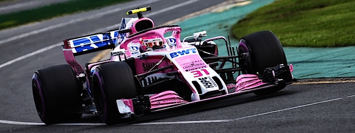 Esteban Ocon GP de Australia 2018