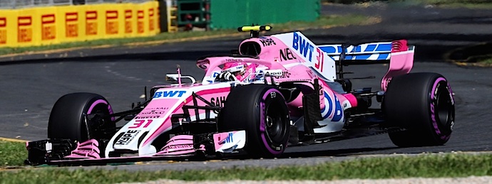 Esteban Ocon GP Australia 2018