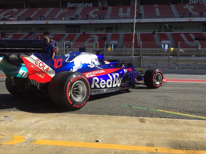 Toro Rosso no pudo exprimir el día debido a problemas en el sistema de frenos