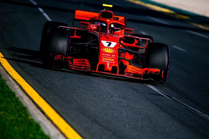 kimi raikkonen australia ferrari sebsatian vettel melbourne graining clasificacion qualy