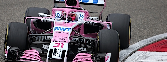 Checo da bocanada de aire rosa a Force India y arrancará P8 en el GP de China.