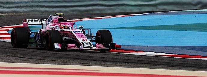Force India complicado en el inicio del GP de Baréin