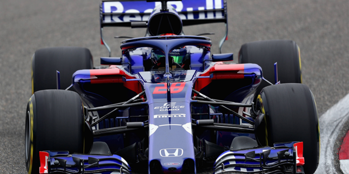 Un Toro Rosso bastante gris en la calificación del GP de China