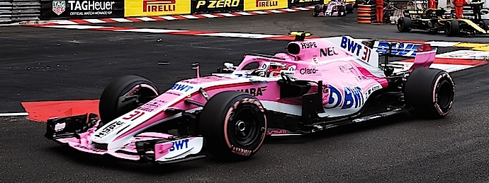 Domingo en Mónaco – Force India rosa y negro en el Principado