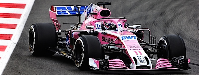 Force India tropieza y queda fuera de Q3 en calificación del GP Español