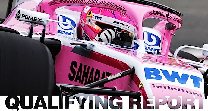 Force India tropieza y queda fuera de Q3 en calificación del GP Español