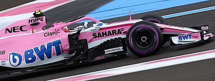 Domingo en Francia - Force India: Negro fin de semana para el Rosa en Le Castellet 