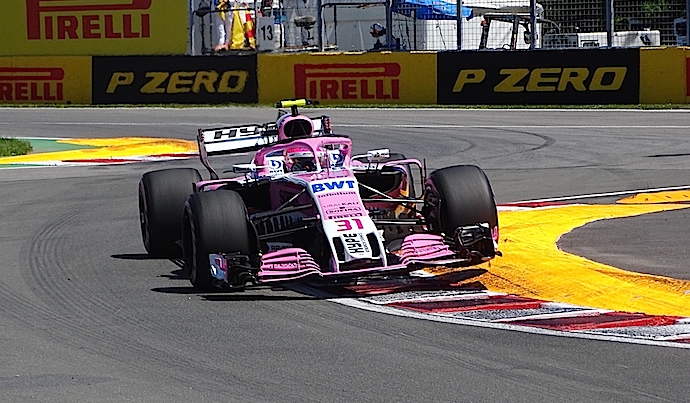 Sabado en Canadá - Force India codo a codo con Renault en el Top 10 de la calificación en Montreal