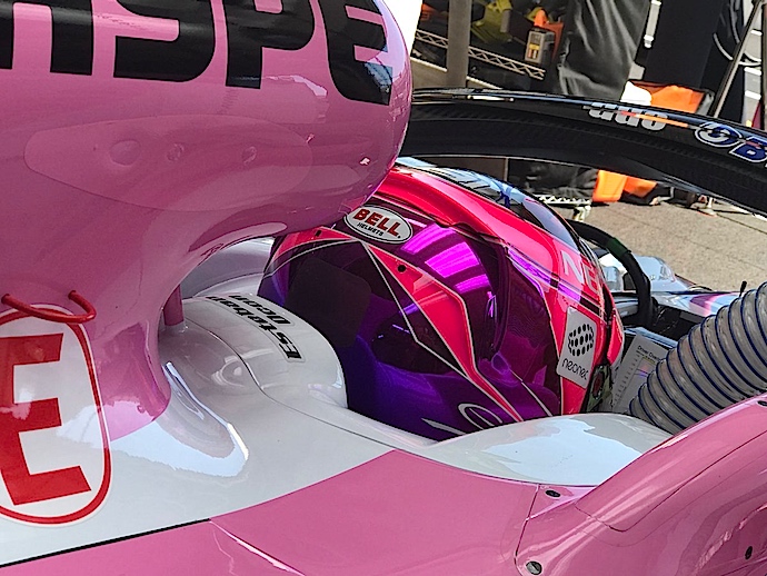 Viernes en Francia  - Force India debuta como semi-anfitrion en colorida casa de Ocon 