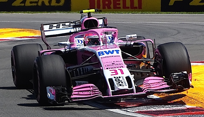 Domingo en Austria - Force India consigue 14 unidades rosas en su GP 200