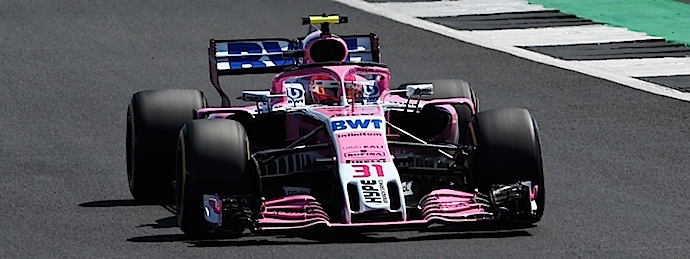 Domingo en Gran Bretaña - Force India hasta en sentido contrario pero en Top 10 del GP Inglés