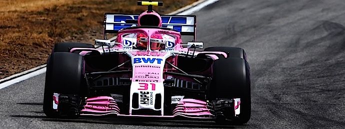 Sábado en Alemania – Force India y Checo dentro del los 10 primeros en calificación
