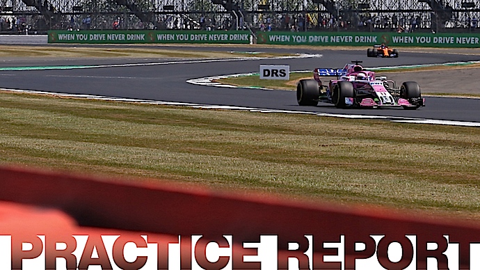 Viernes en Gran Bretaña – Force India alentador inicio en Silverstone con ambas panteras rosas en Top 10