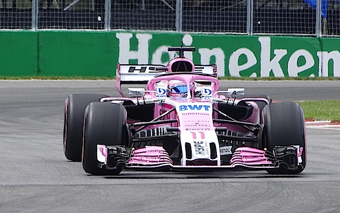 Force India es rebautizado para poder correr en Spa