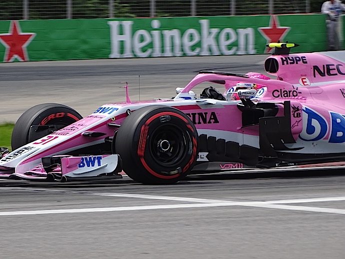 Force India es rebautizado para poder correr en Spa