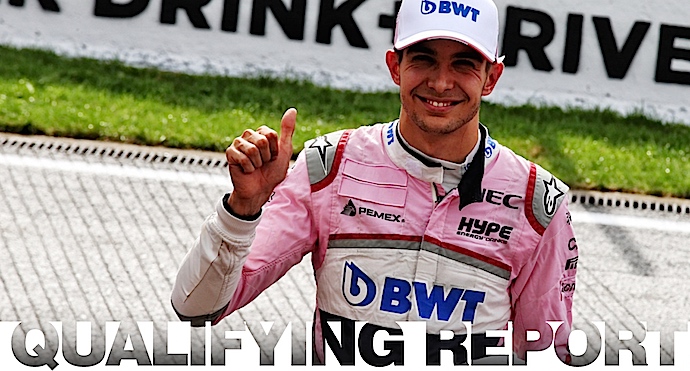 Sábado en Bélgica – Racing Point Force India pinta de rosa la 2ª fila en Spa