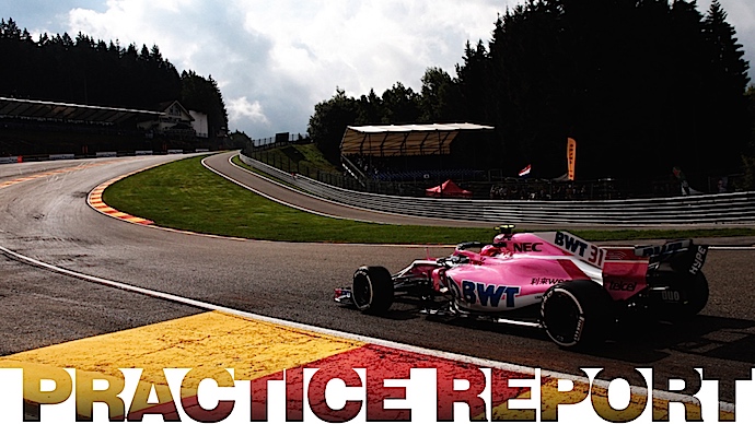 Viernes en Bélgica - Racing Point Force India debuta en Spa