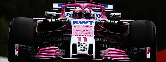 Viernes en Bélgica - Racing Point Force India debuta en Spa