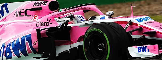 Viernes en Italia – Racing Point Force India inicia liderando el Templo bajo lluvia