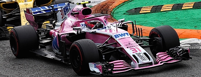 Domingo en Italia – Racing Point Force India sólido suma 14 unidades más en Monza