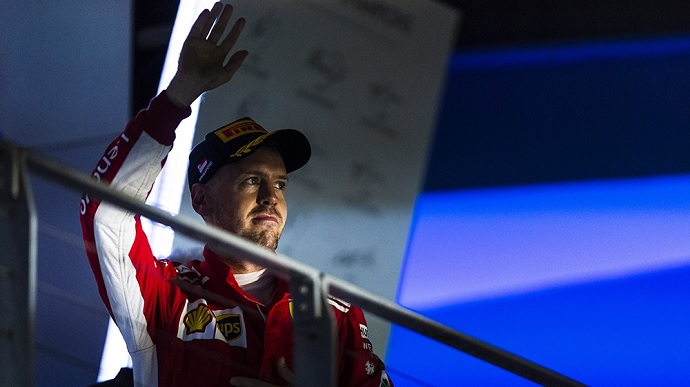 Sebastian Vettel, con opciones matemáticas pero menos factibles