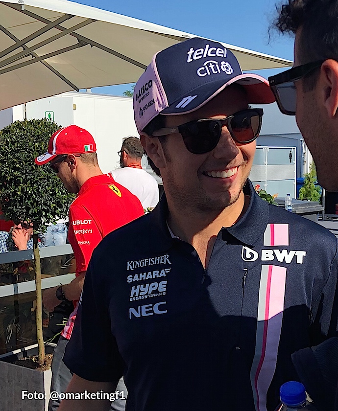 Se confirma la permanencia de Checo Pérez en Racing Point Force India para 2019