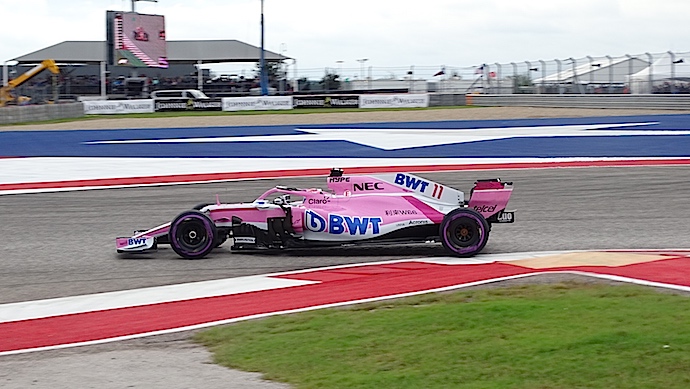 Sábado en Austin - El equipo rosa de F1 dentro del Top 10 americano