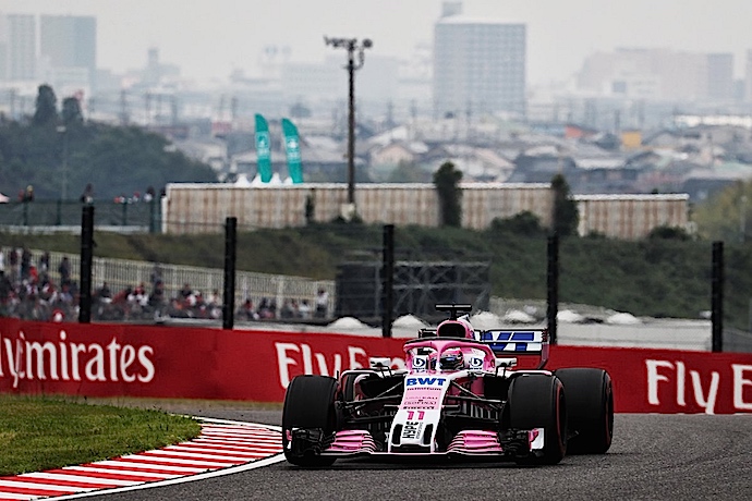 Viernes en Japón - Racing Point adelante de la Clase B en practicas libres en Suzuka