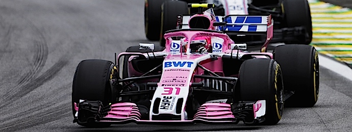 Domingo en Brasil - Racing Point: Checo rescata 1 punto y Ocon sube al ring con Verstappen