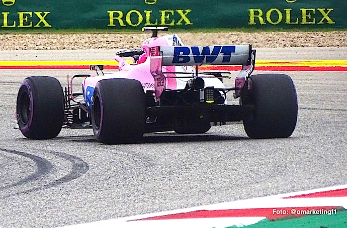 El nuevo nombre de Force India: Racing Point cambiará de nuevo en 2019