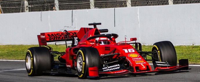 Test en Barcelona Dia 2 Ferrari Leclerc debuta consobresaliente