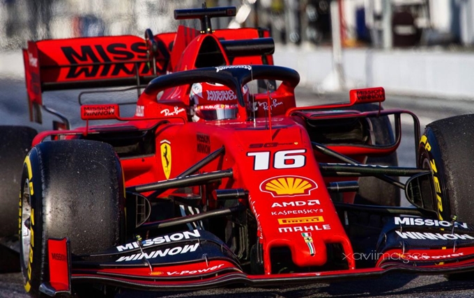 Test en Barcelona – Día 7 – Ferrari domina la tabla de tiempos con Leclerc