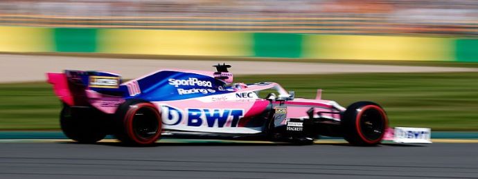 Sábado en Australia - Racing Point y Checo salpican de rosa la Q3