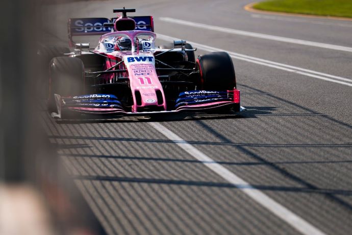 Sábado en Australia - Racing Point y Checo salpican de rosa la Q3 